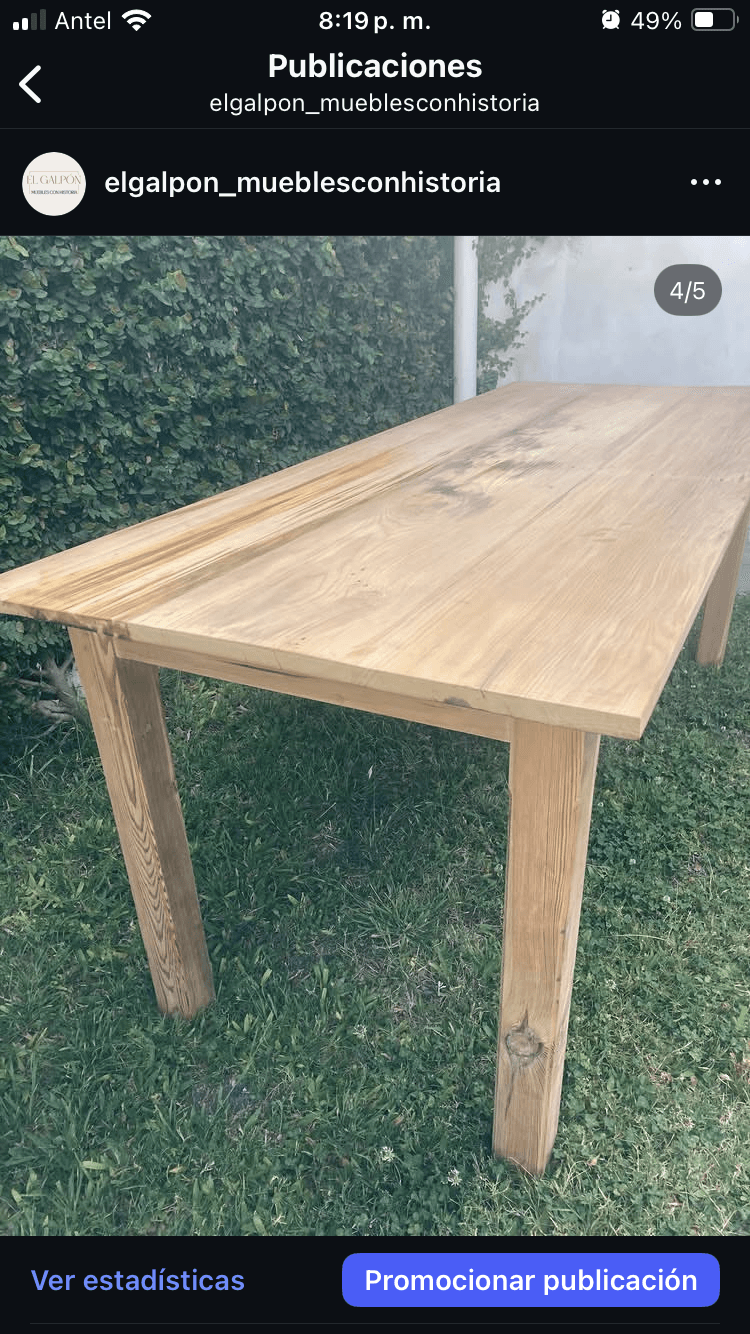 Mesa de cocina/comedor