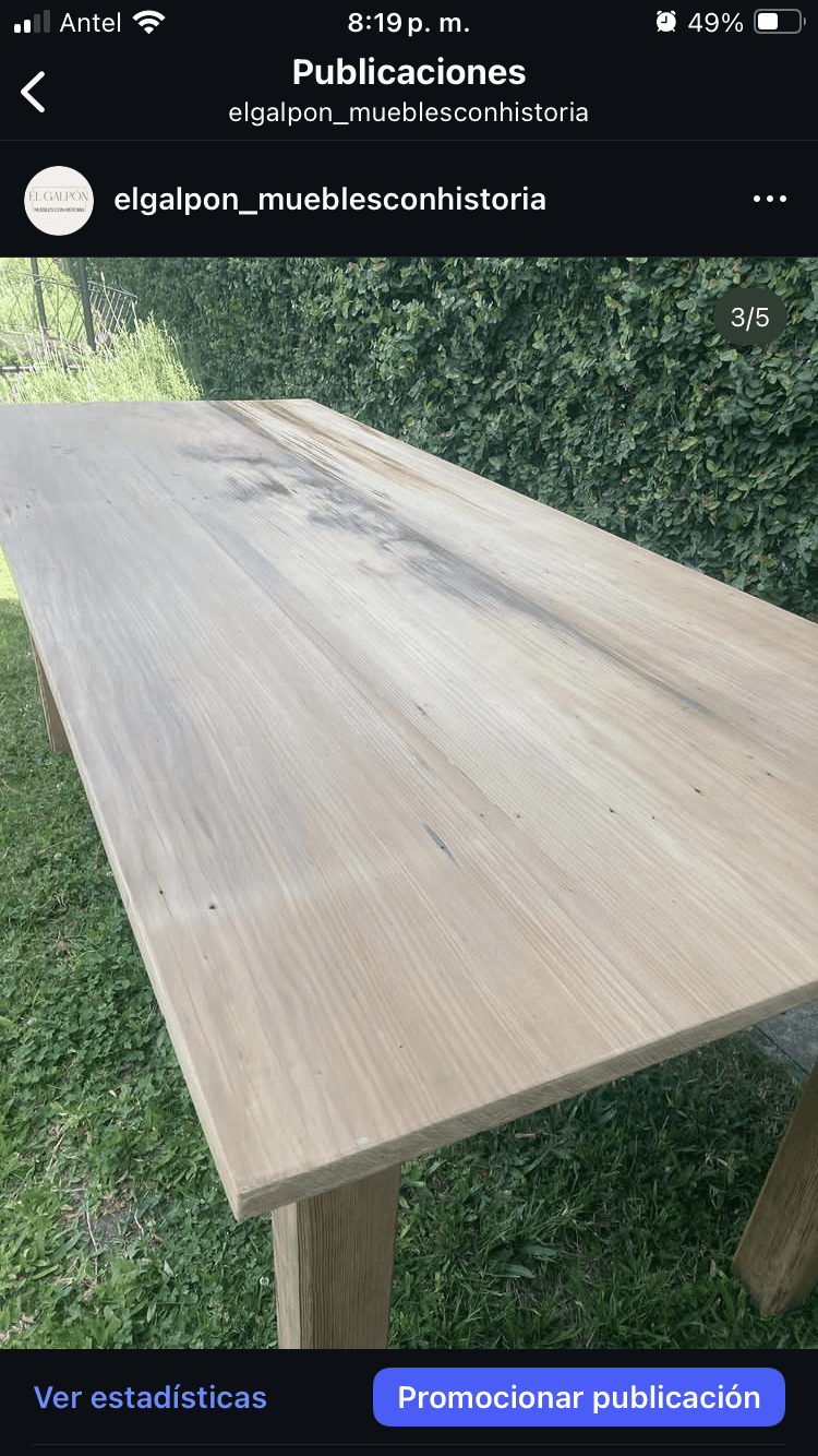 Mesa de cocina/comedor