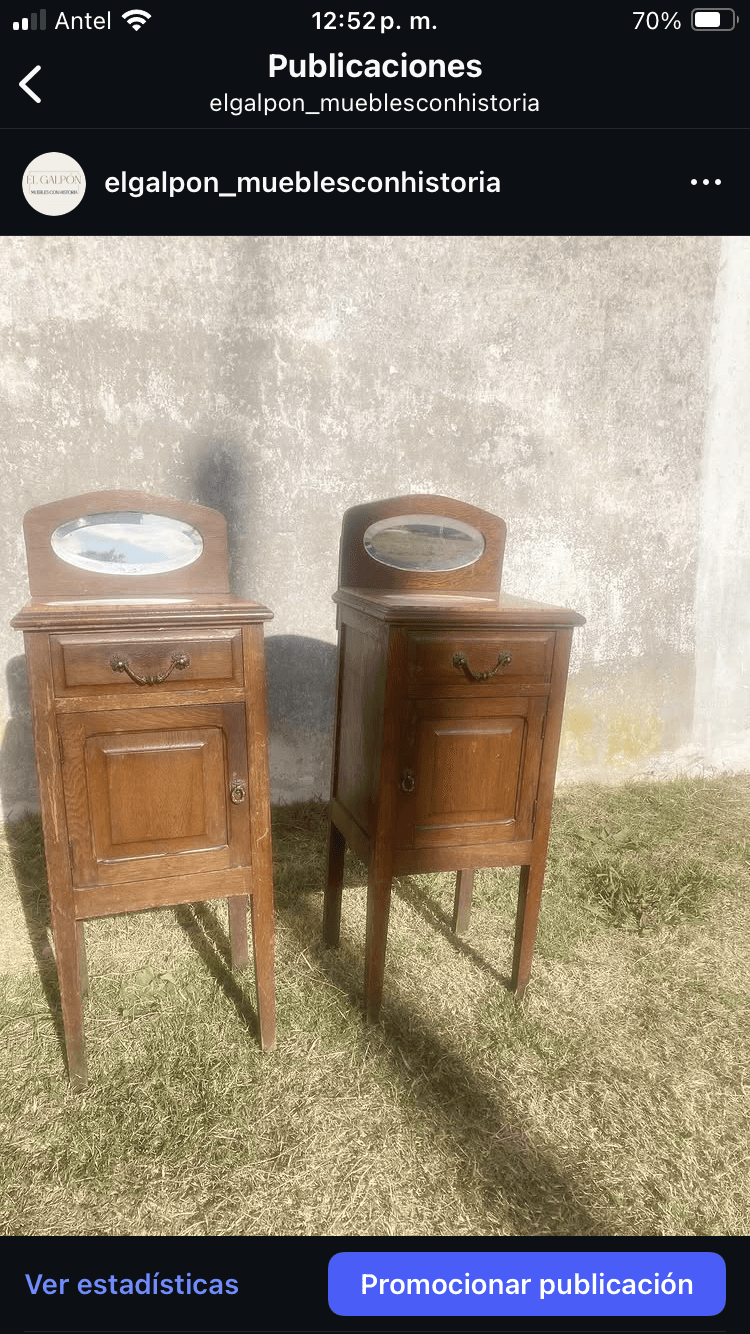 Mesas de luz juego
