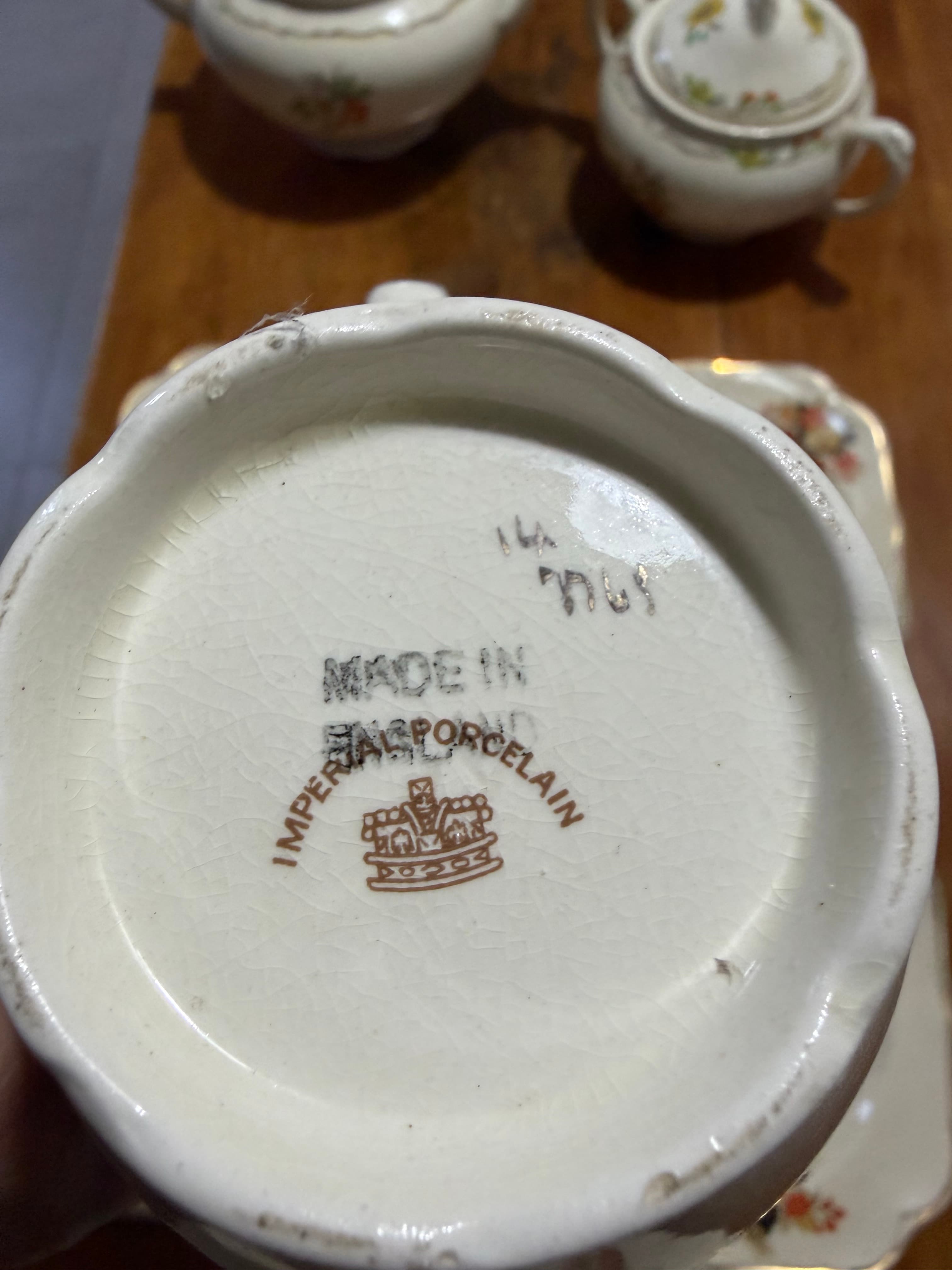 Juego de postre.