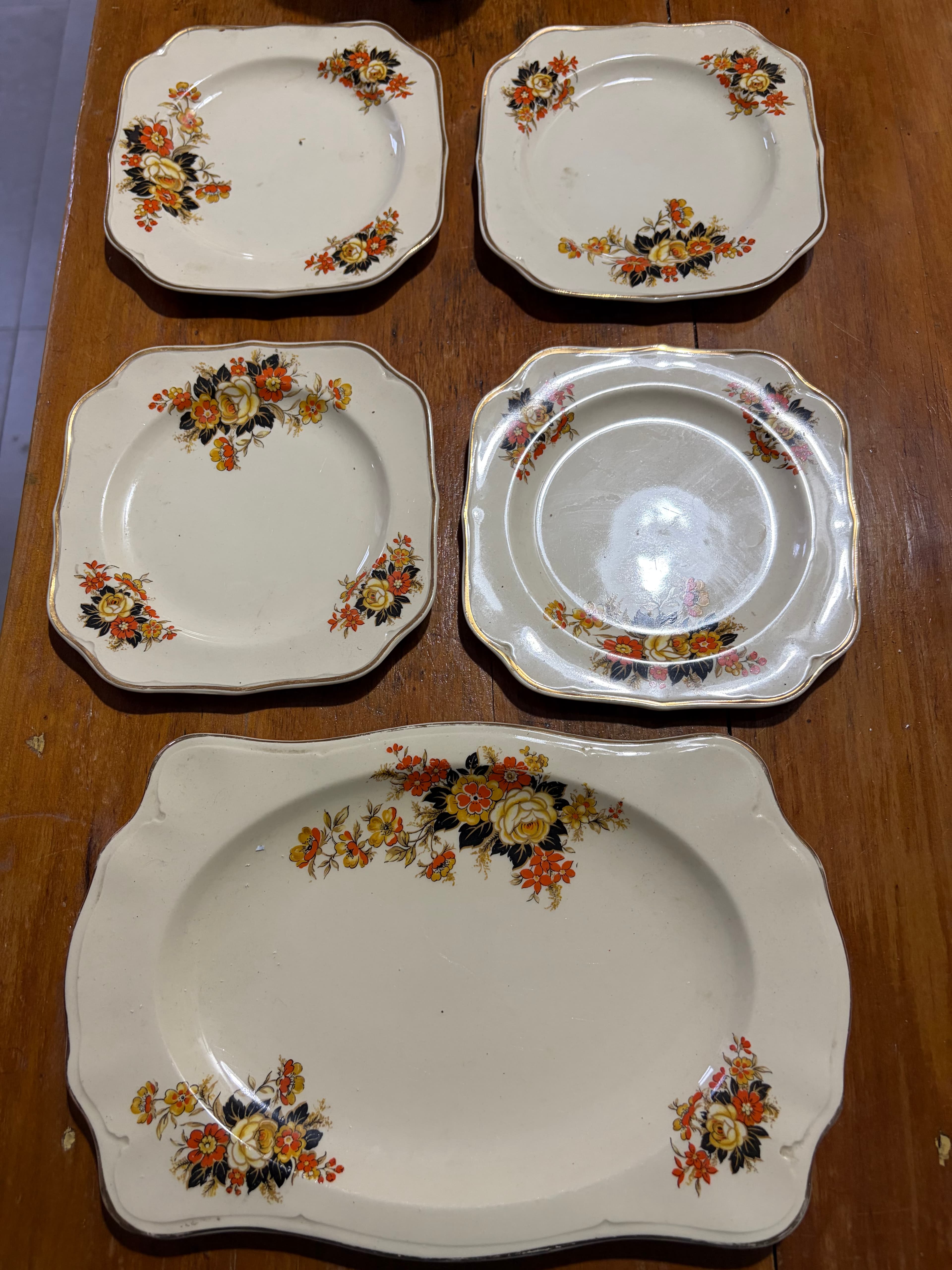 Juego de postre/masitas, etc.