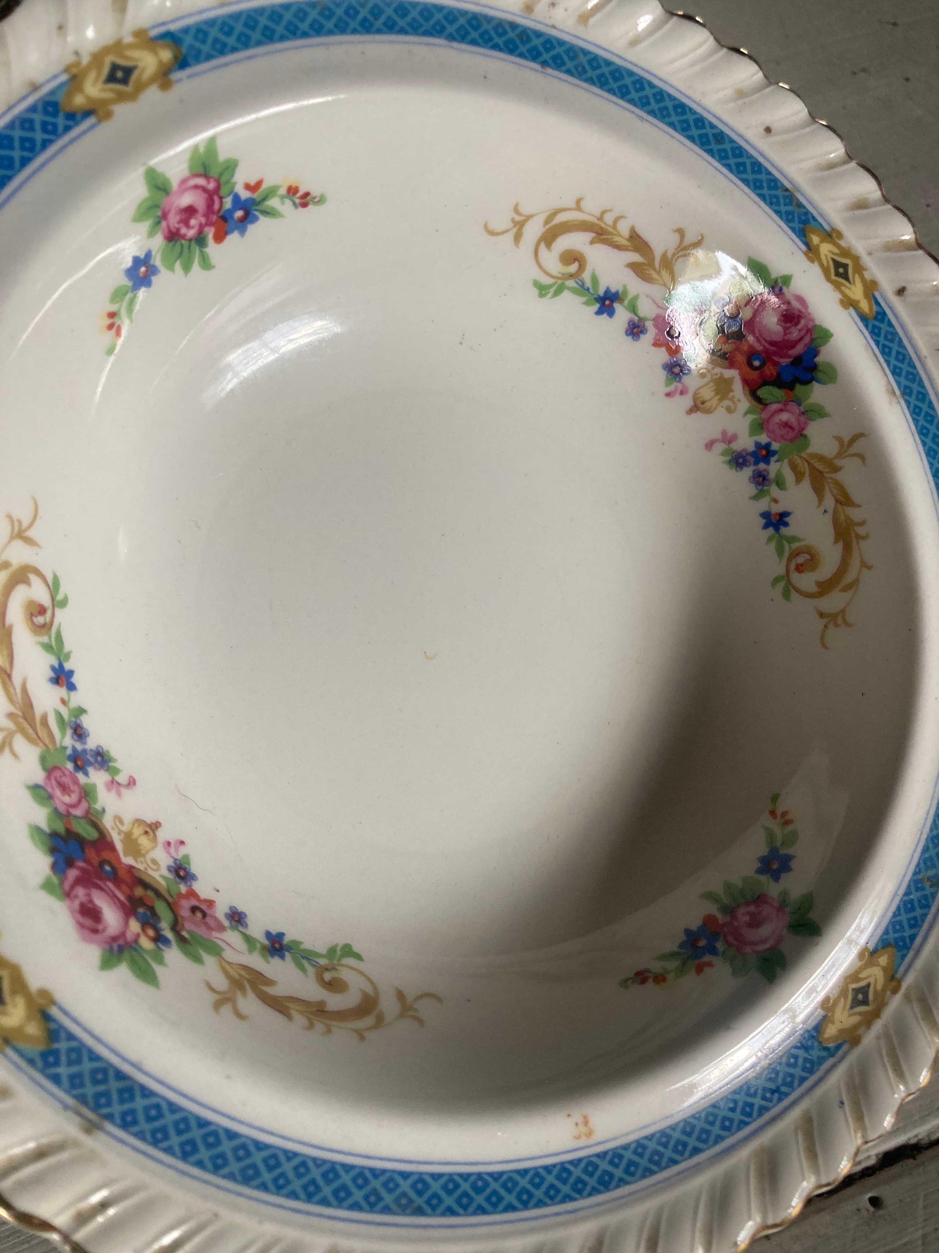 Platito de postre o pan.
