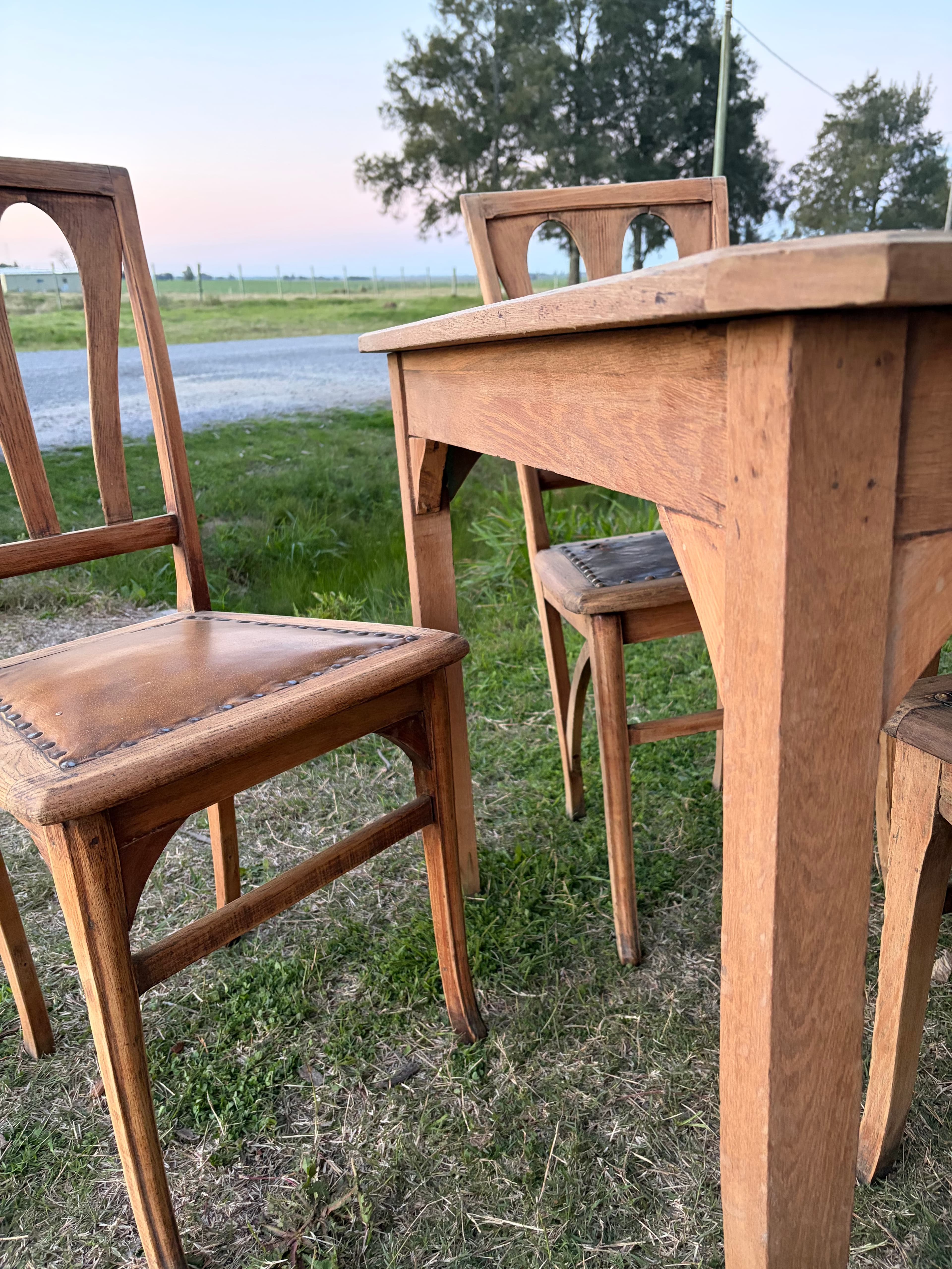 Mesa chica para cuatro
